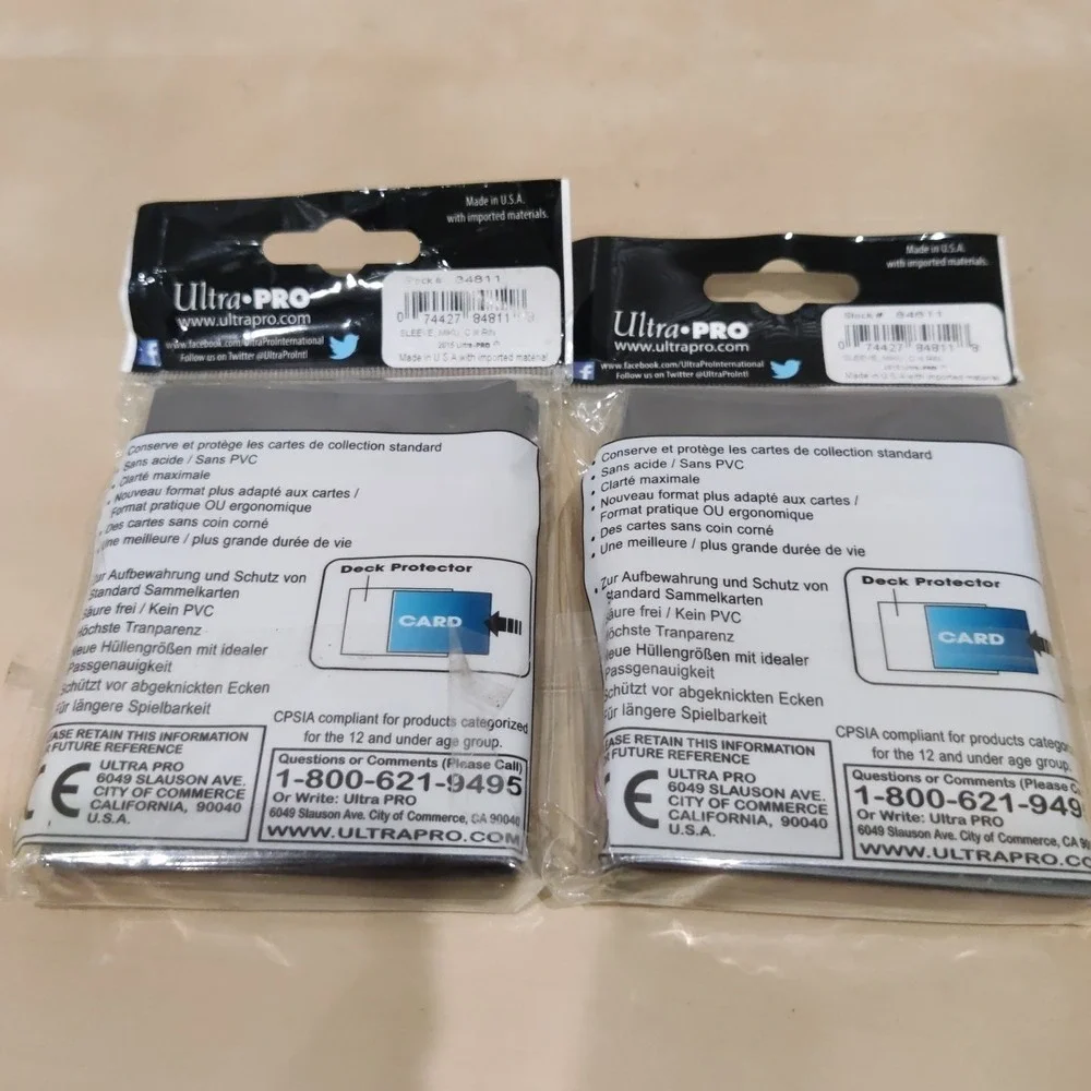 Official Hatsune Miku Kagamine Rin Megane Deck Protector Sleeves (50 Ct) 2-pack